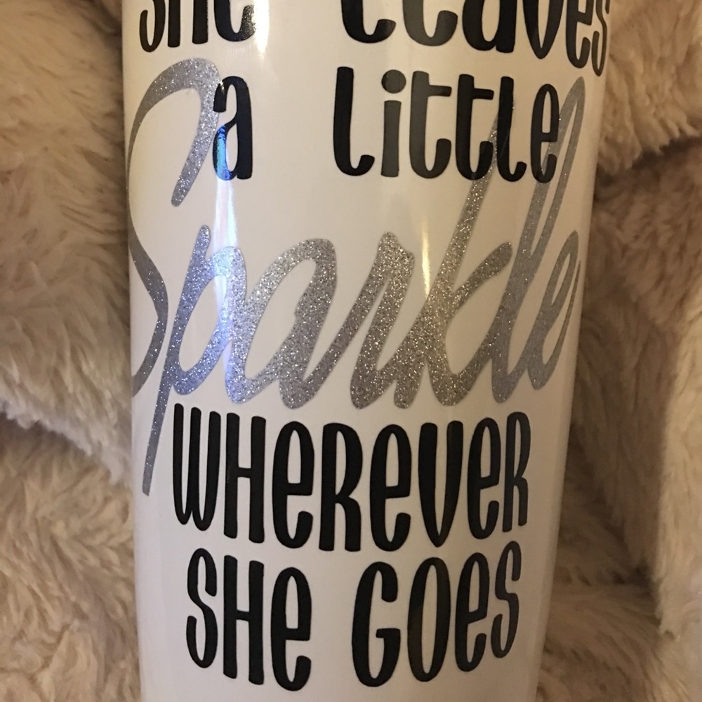 20oz Sparkle coffee mug - Picture 3 of 3