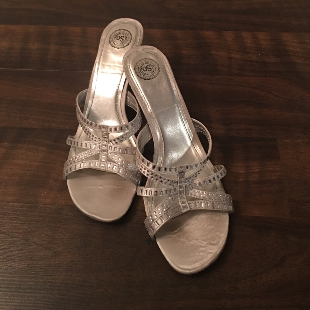 Silver heels!!!
