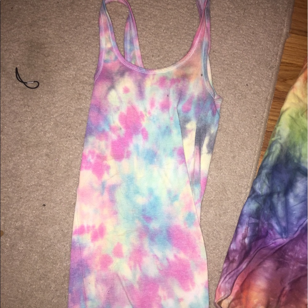 Tie dye tank top