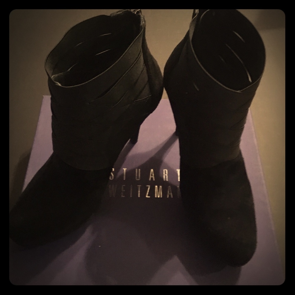 Stuart Weitzman-High Heel Ankle Boot
