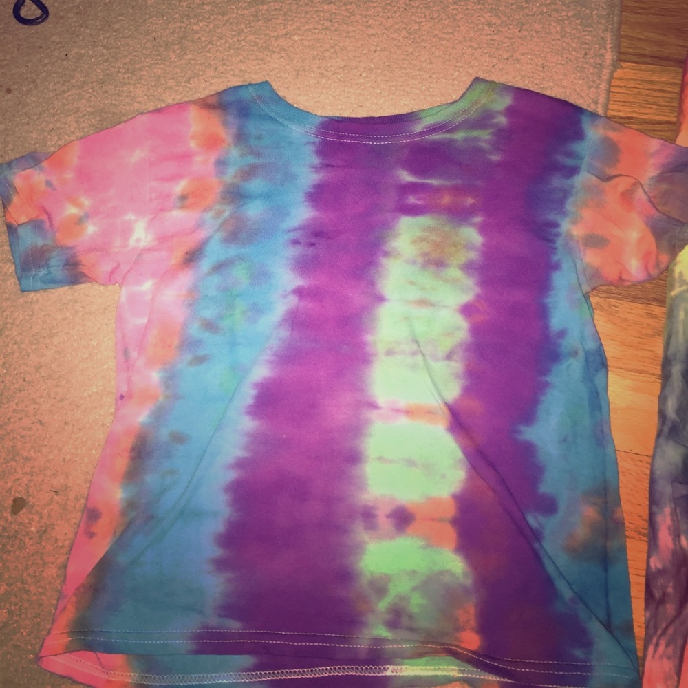 Tie dye crop top