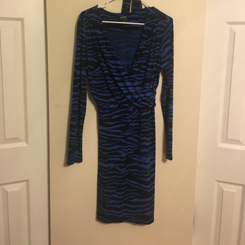 Nicole Miller wrap dress.