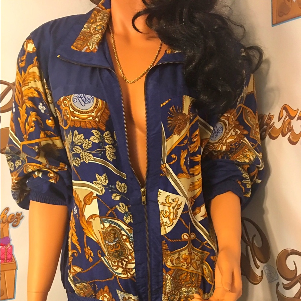 The golden ticket vintage track jacket