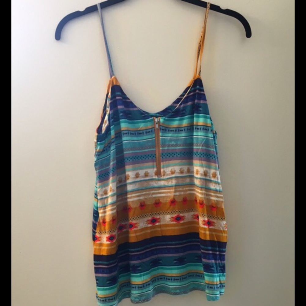 Tribal Print Top
