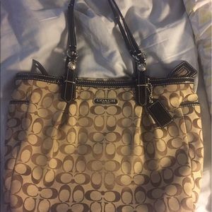 Authentic coach purse