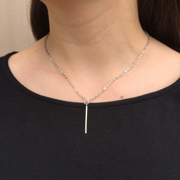 ⭐️ NWT STICK PENDANT NECKLACE - Picture 3 of 3