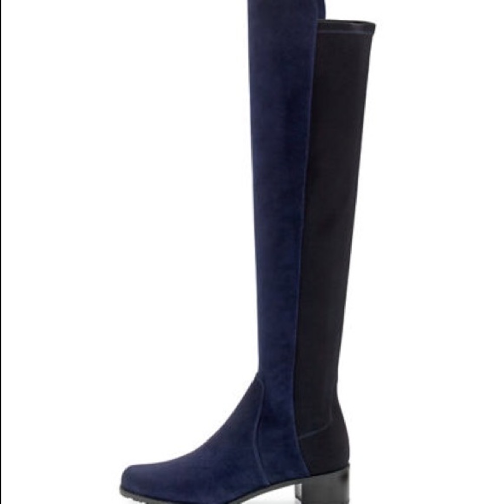 Stuart Weitzman Reserve Suede Over-the-Knee Boot