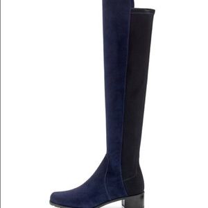 Stuart Weitzman Reserve Suede Over-the-Knee Boot