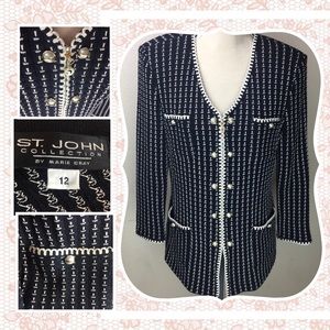 St. John Collection by Marie Gray Jacket Rare Vtg