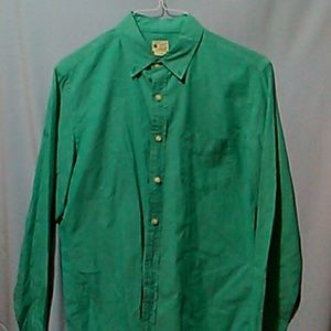 Green J.Crew shirt