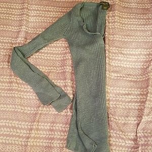 Eddie Bauer blue-gray long sleeve shirt