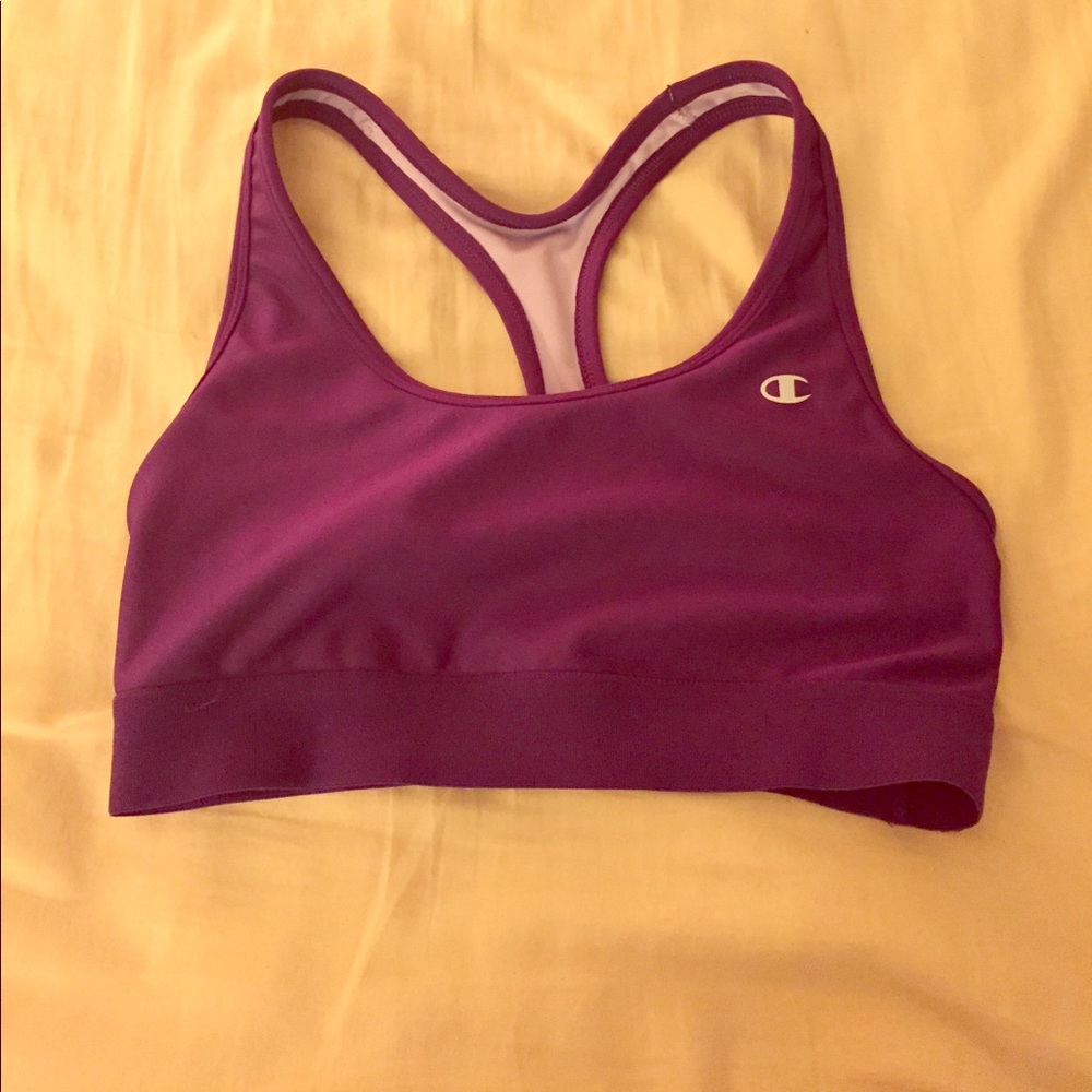 Purple Champion Sports Bra