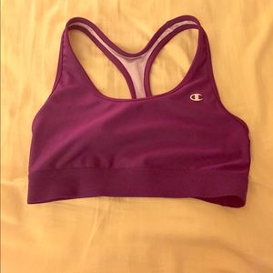 Purple Champion Sports Bra