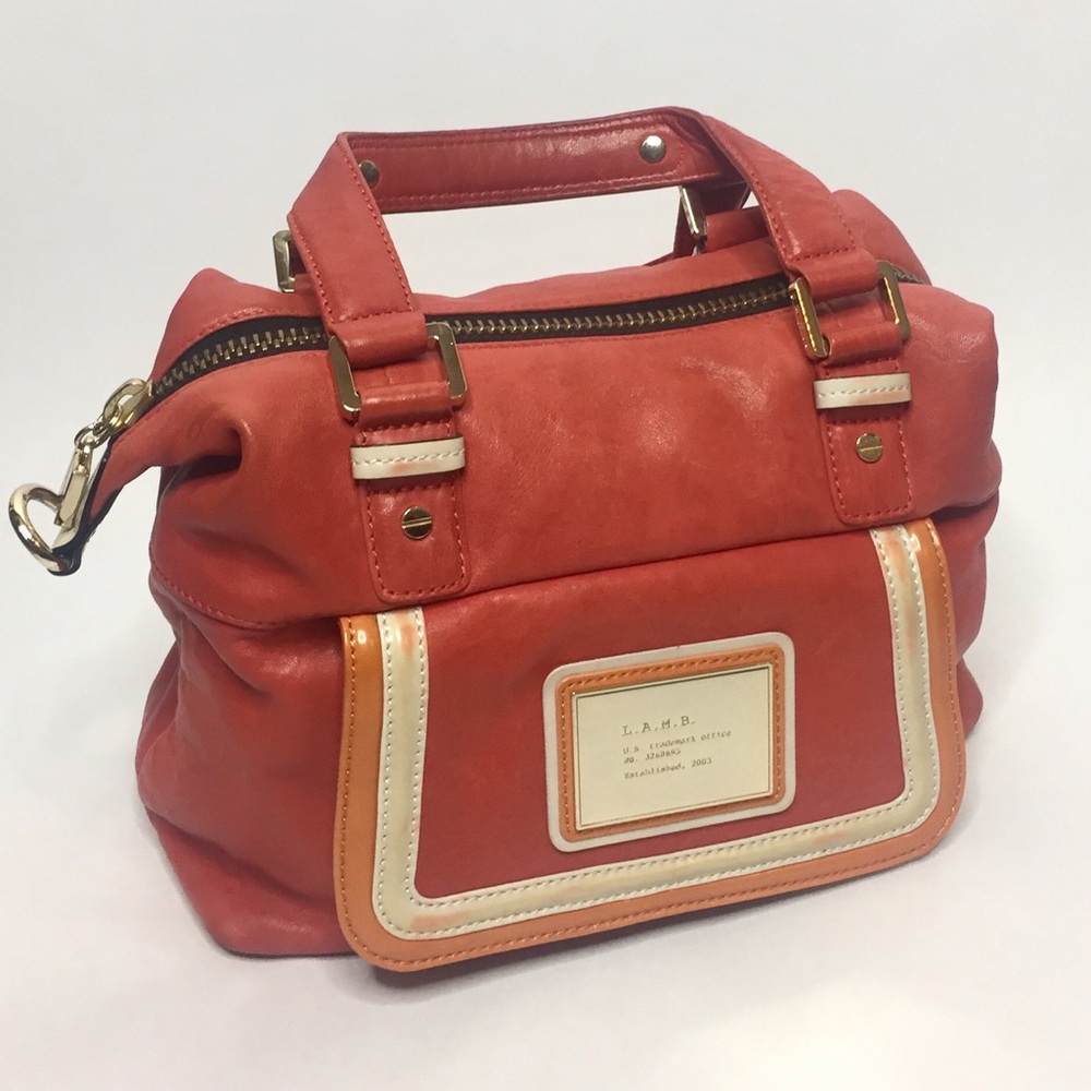 L.A.M.B. Leather Hand Bag