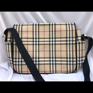Burberry side bag/ baby bag