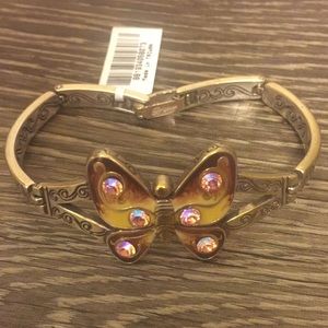 Brighton Aurora Borealis Butterfly Bracelet NWT