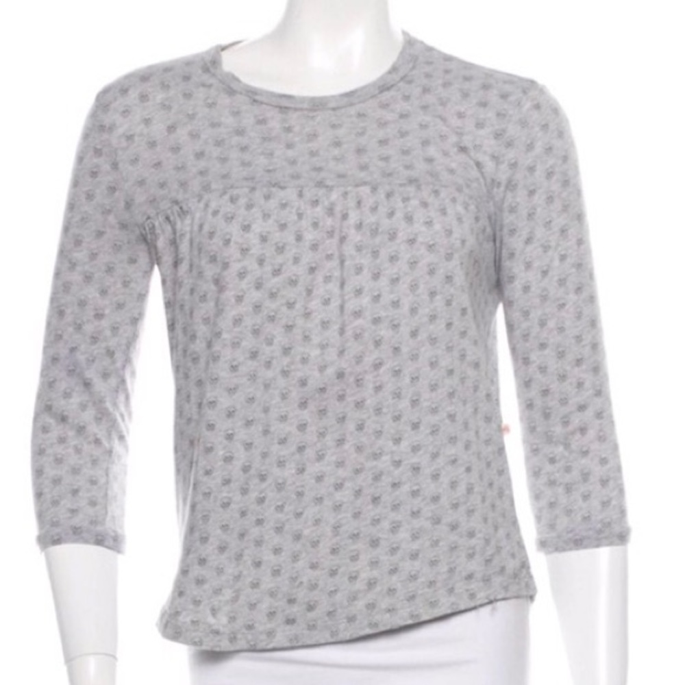 SALE: See by Chloe skull print jersey top