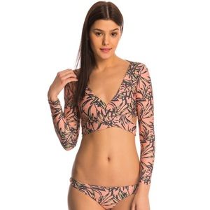 🔥SEEA CALIFORNIA PALM PRINT RASHGAURD🔥NWT🔥