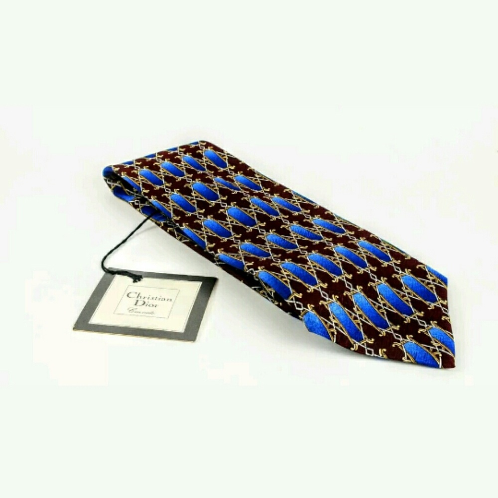 Men's Christian Dior Cravates Necktie 56" L