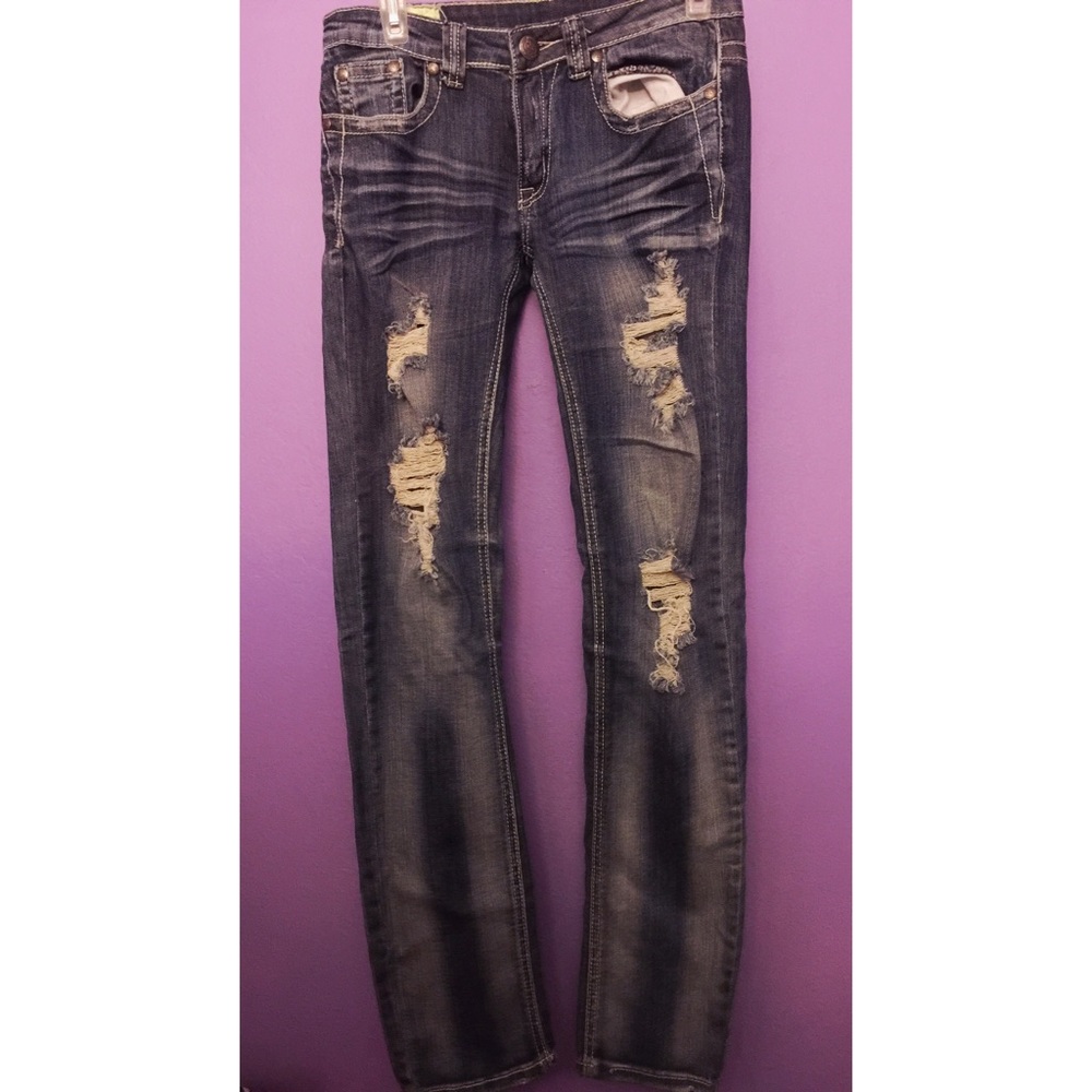Distressed Jeans