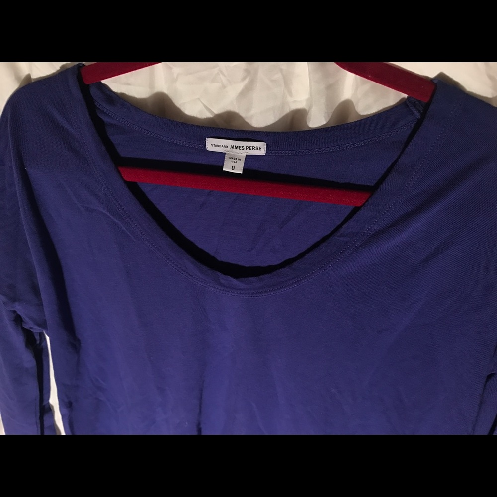 James Perse- looser fitting long sleeve - Picture 3 of 3