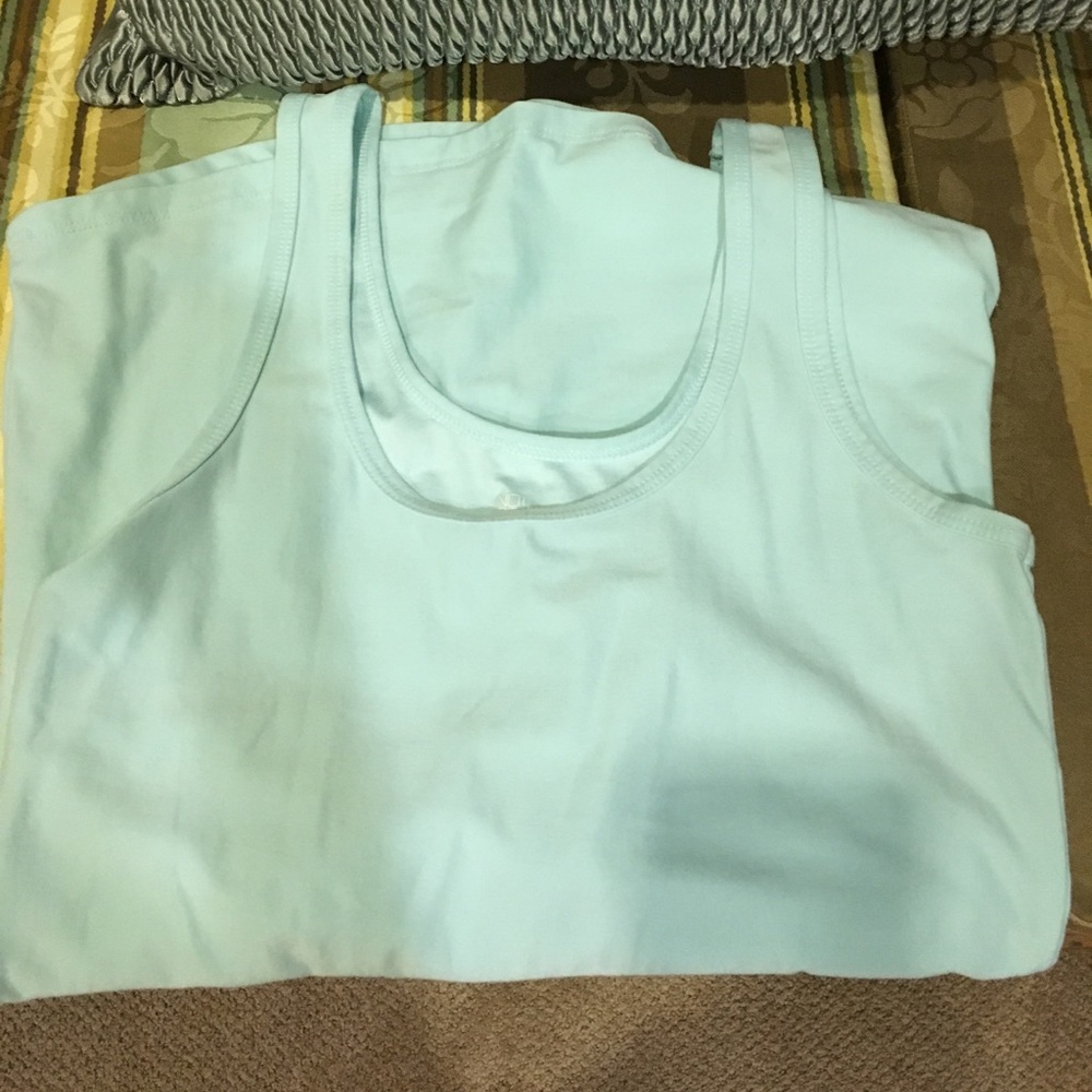 Blue tank top