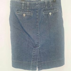 Ann Taylor LOFT jean skirt