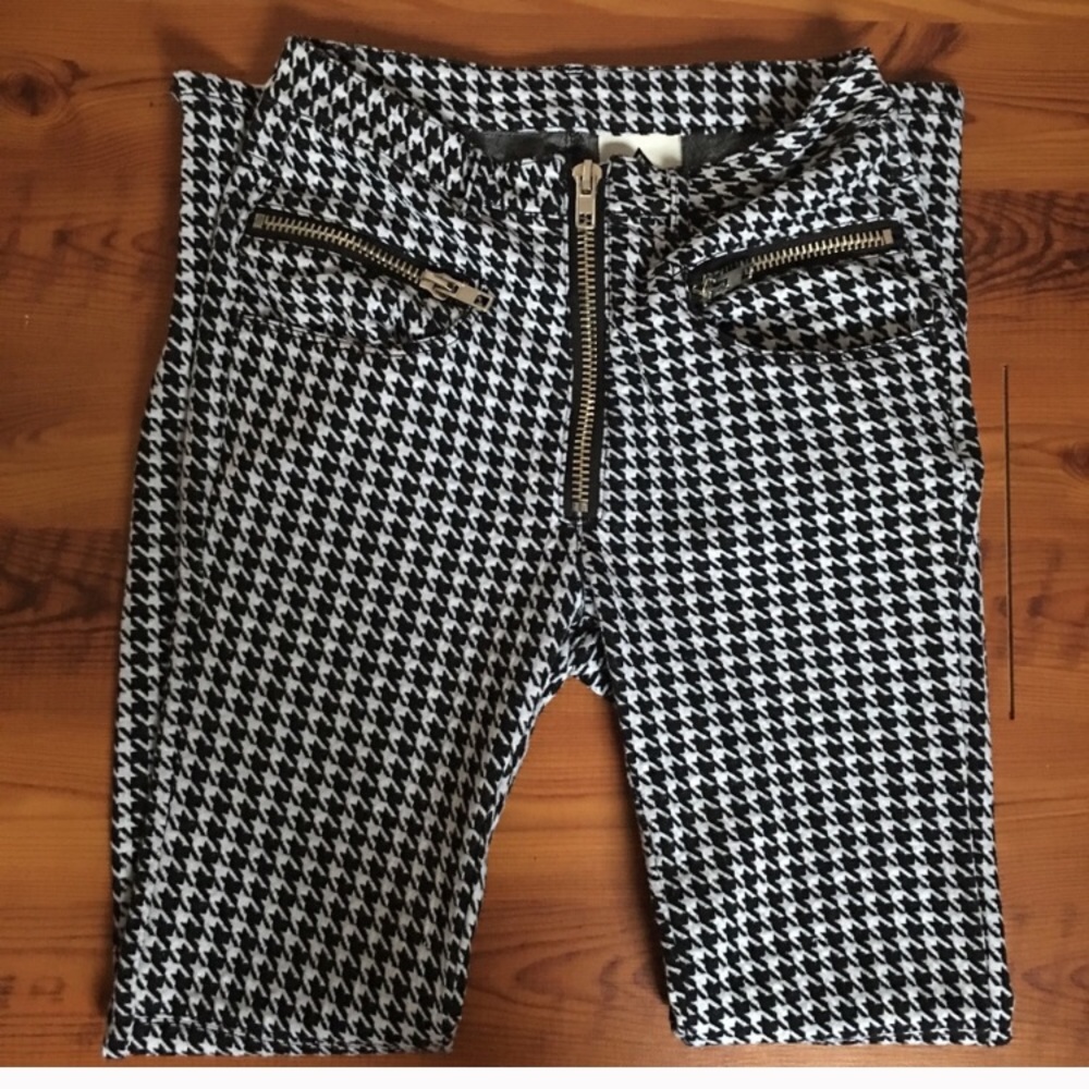 UNIF checkered zip pants