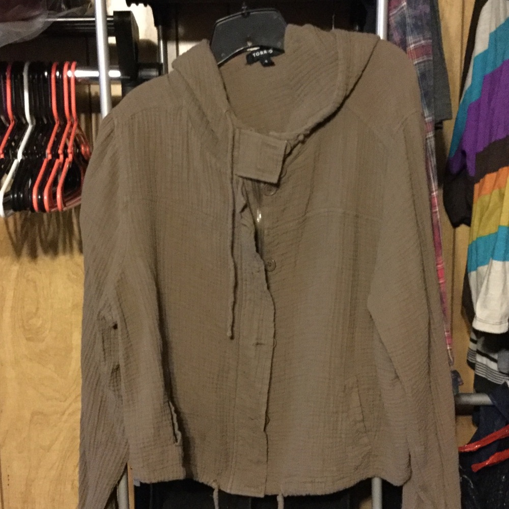 Olive green jacket