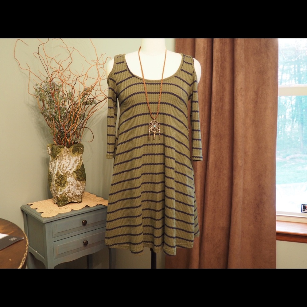 Cold Shoulder Dress