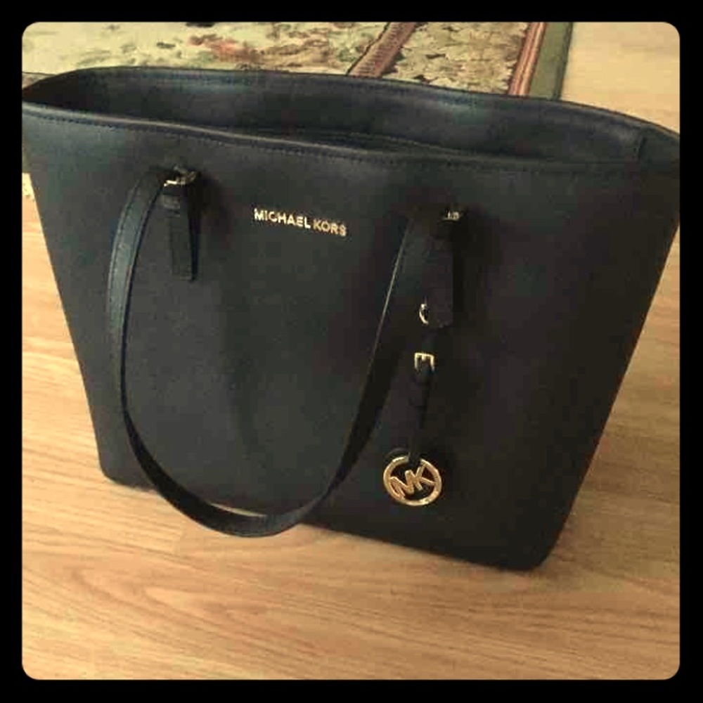 Black Michael Kohrs Tote
