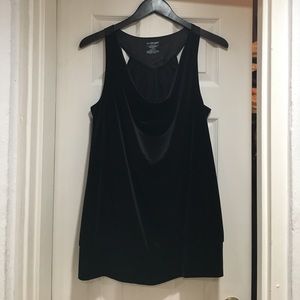 NWOT Lane Bryant Black Velvet Dressy Sleeveless