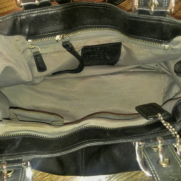 Leather Coach purse - Picture 3 of 3