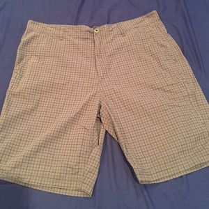 Lightweight Plaid Shorts