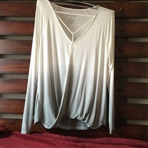 Soft and sexy ombré shirt