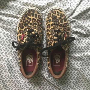 Cheetah Print Vans Size 7.5