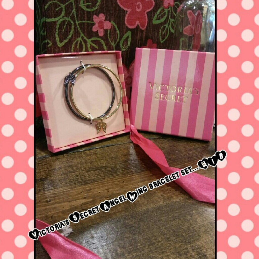 Victoria's Secret Angel bracelet set