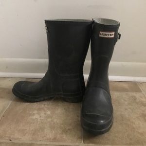 Hunter rain boots