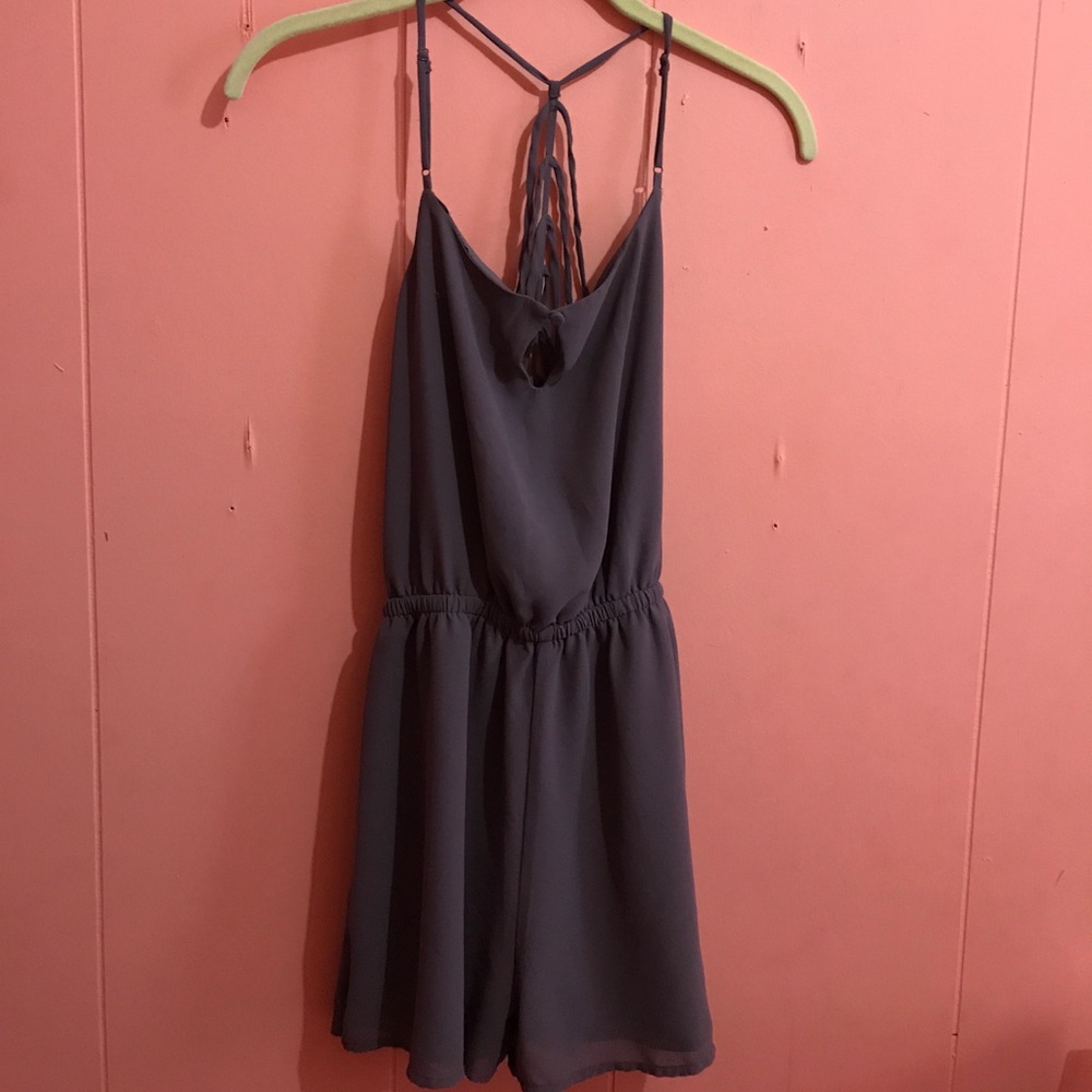 Last April Strappy Romper Size S