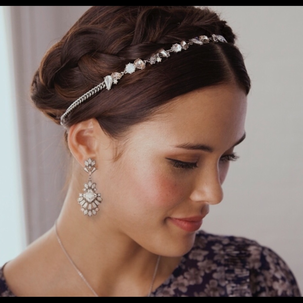 Crystal Strand Statement Headband