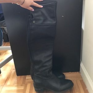 Vince Camuto OTK leather boots