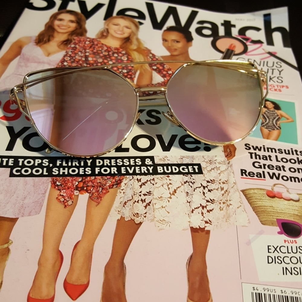 New Rose Gold Sunnies