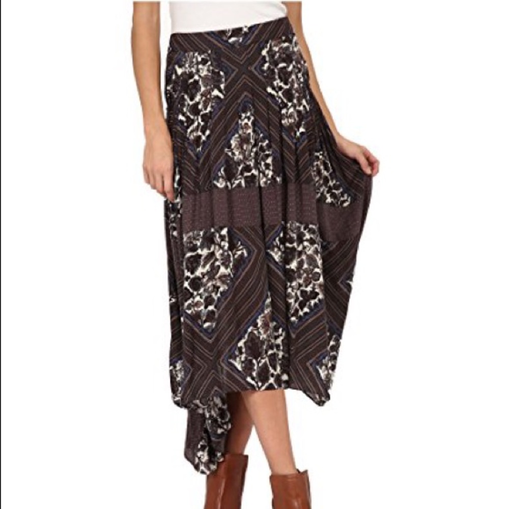 Free People Paradise Skirt in Tea Combo - Picture 3 of 7
