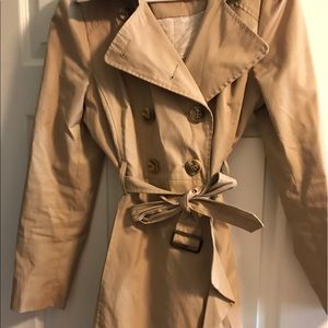 Light tan Guess trench coat