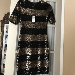 BCBG MAXAZARIA sequined dress