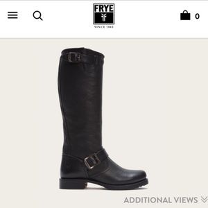 Frye Veronica Black Boots