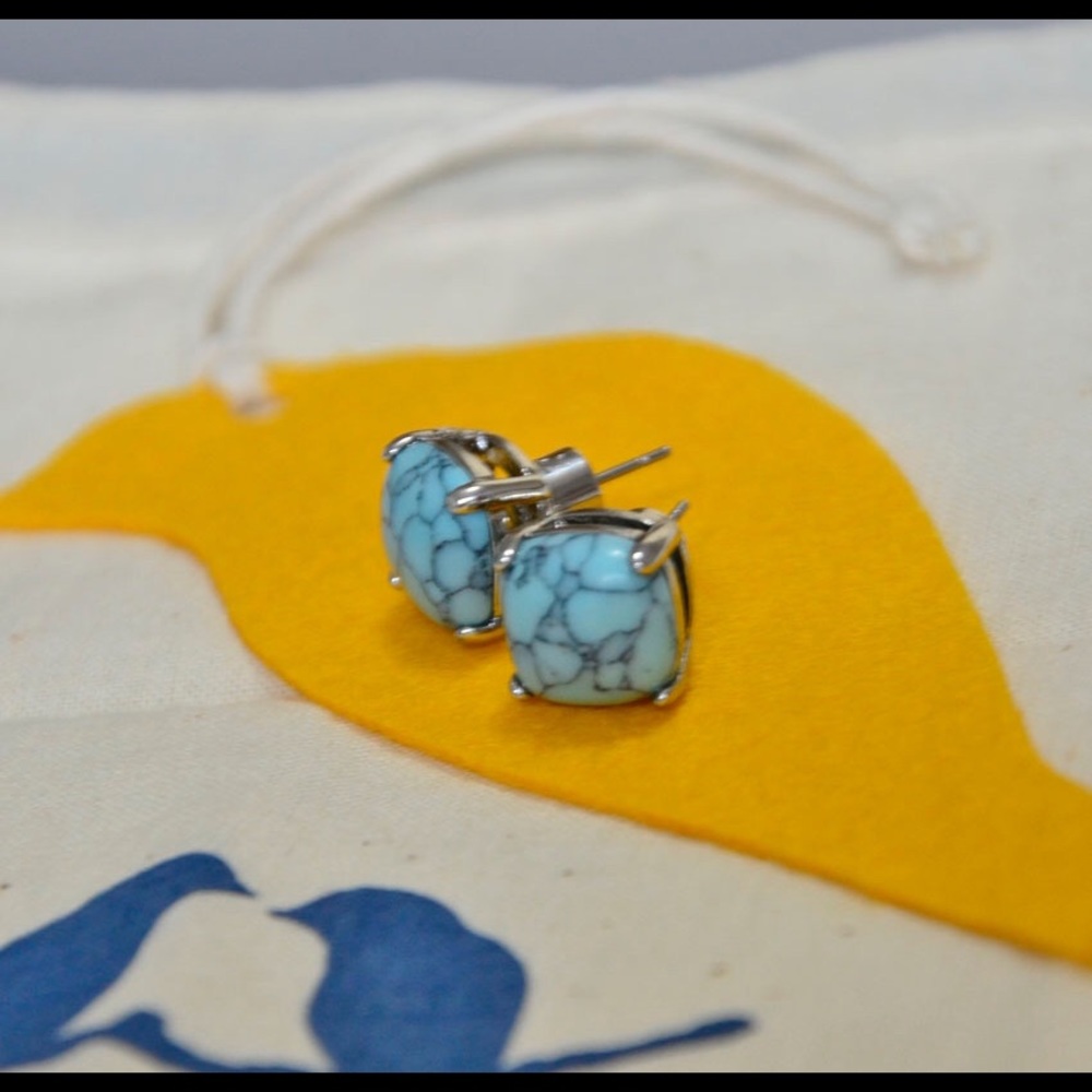 New chloe and isabel Turquoise Stud Earrings