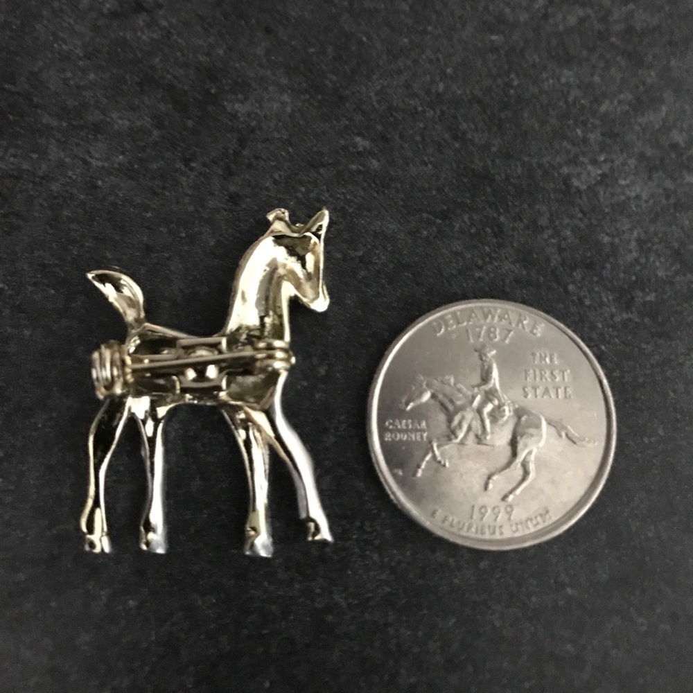 Vintage Pony Pin - Picture 2 of 2