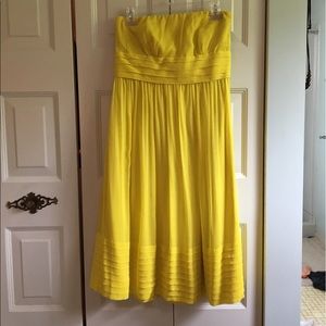J.Crew Silk Chiffon Strapless Dreas
