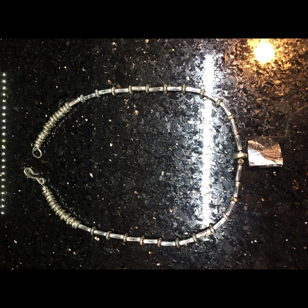 Necklace. Handmade by designer.  16"
